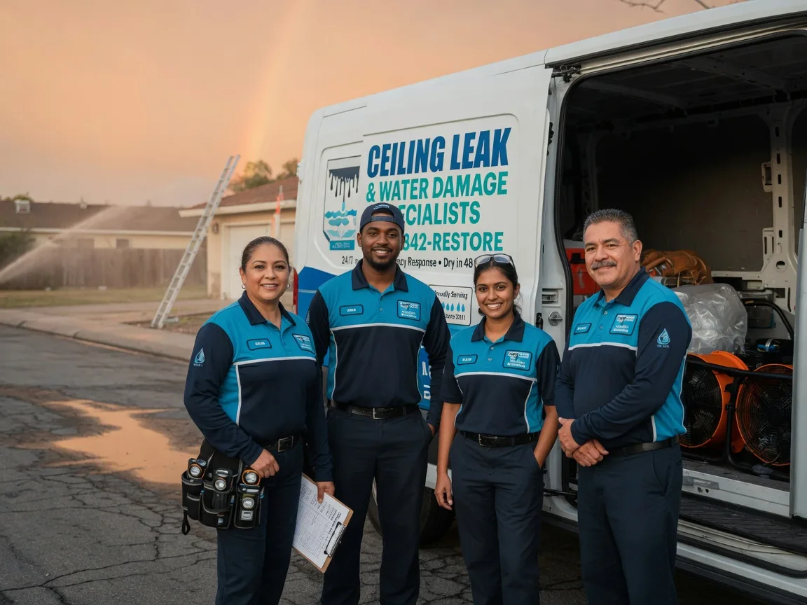 Ceiling Leak Cleanup company in Rhode Island